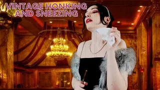 Tissue Free Honking and Sneezing Vintage 1960s Movie