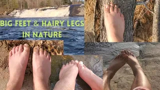 Hairy Legs and Big Feet Outdoors