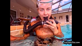 Aquaphilias- Vika- Vintage Double Hose Orgasms