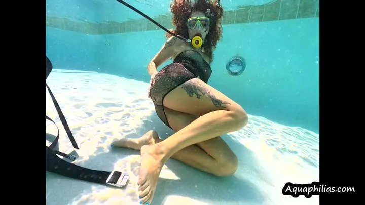 Aquaphilias- Sea Jewel- Underwater SCUBA Orgasm Training