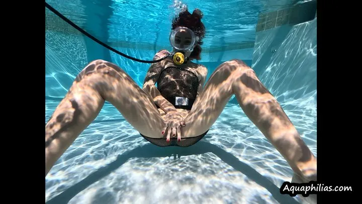 Aquaphilias- Mya Pleasure- Underwater SCUBA Orgasm Training- Part 2