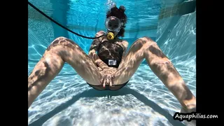 Aquaphilias- Mya Pleasure- Underwater SCUBA Orgasm Training- Part 2