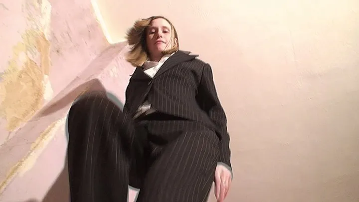 POV Trample Danielle In A Smart Suit