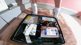 PC Stomped & Destroyed By Danielle