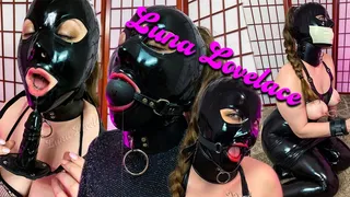 Gag Testing in Fetish Outfits