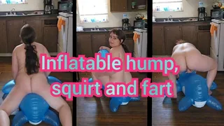 Inflatable hump, squirt and fart