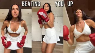 Beating you up POV boxing