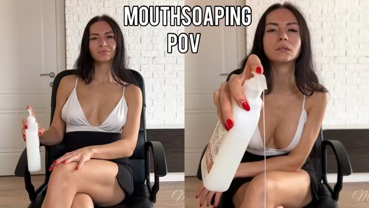 POV Mouthsoaping fetish