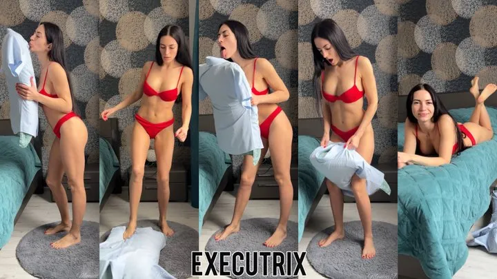 Executrix: kicking pretending man and finishing him between my legs