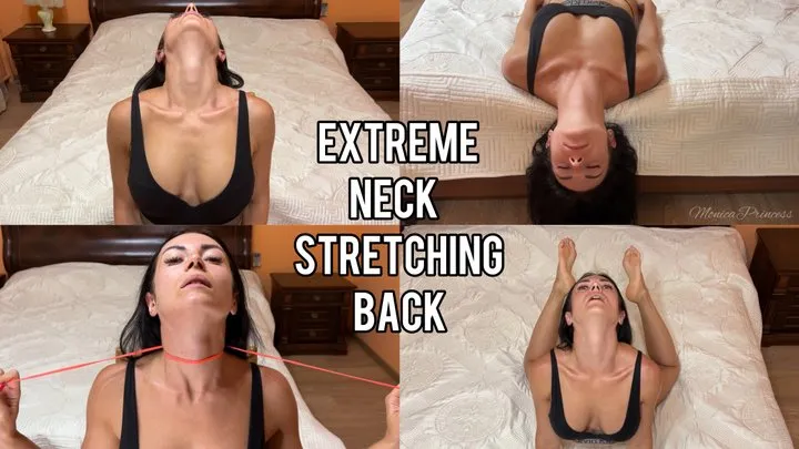 Extreme neck stretching back