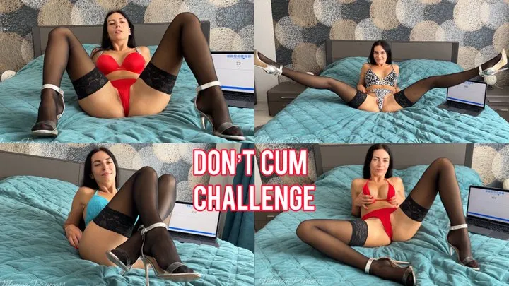 Don't cum challenge in bikinis