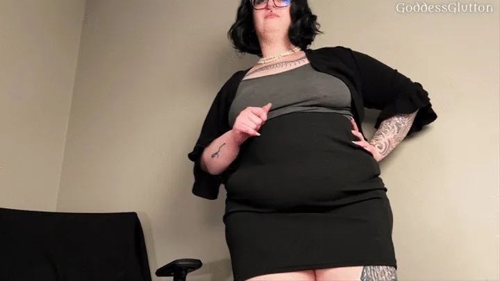 Big Bitchy Boss Takes Your Lunch and Calls You a Beta - BBW FemDom Teasing RP Stuffing