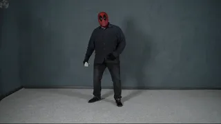 Special Agent vs Deadpool Bondage with a White Big Balloon Part 1