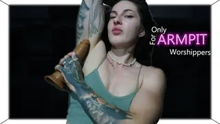 Armpit worship with JOI