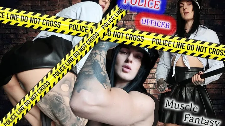 Police officer muscle fantasy