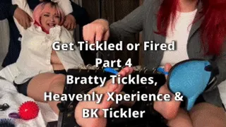 Get Tickled or Get Fired Part 4 - Bratty Tickles, Heavenly Xperience BK Tickler Office Domination Tickling Discipline Secretary Tickling Foot Tickling