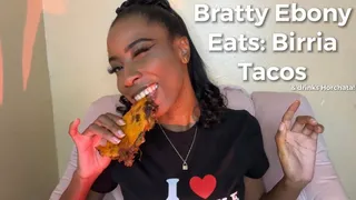 Bratty Ebony Eats: Birria Tacos