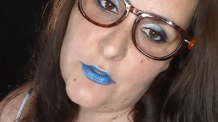 Blue Lipstick Smoking Encouragement JOI