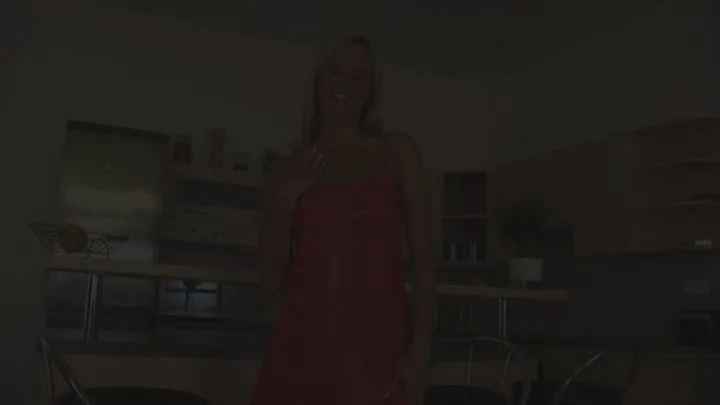 Raylene's Red Dress Doesn't Want To Stay On