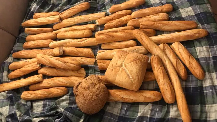 Bread Fucking with cum