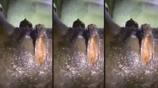 Black Pussy POV Squirt