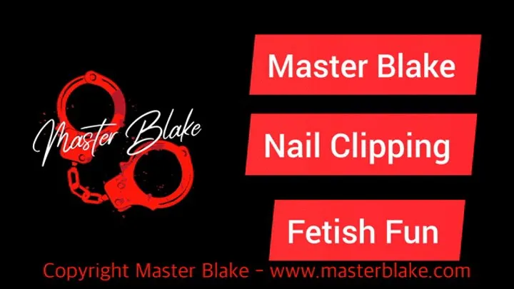 Hand and Nail Fetish | Master Blake | Clipping Nails | Hand Fingers Solo Play