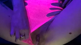 glowsticks pussy stuffing and pee