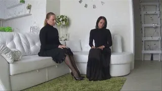 Virtuous woman have meeting with sexy client fh