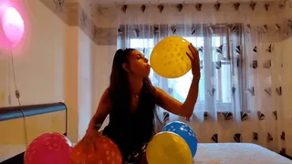 Five burst balloons after meeting Darina