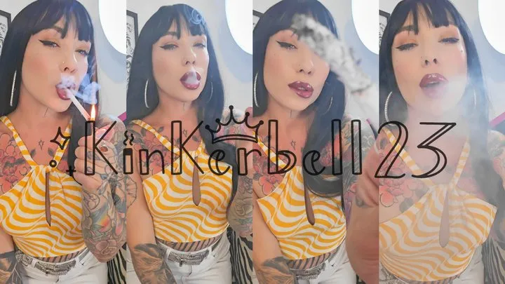 Eat my hot ash as i blow all my smoke in your face - Kinkerbell23