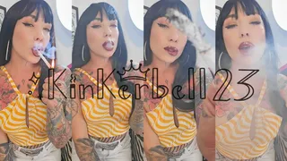 Eat my hot ash as i blow all my smoke in your face - Kinkerbell23