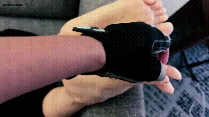 Foot Tickling Soles Up