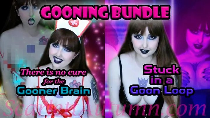 There's no cure, you are stuck in a loop - GOONING BUNDLE - MP4