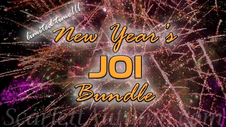 LIMITED TIME - New Year's JOI Bundle