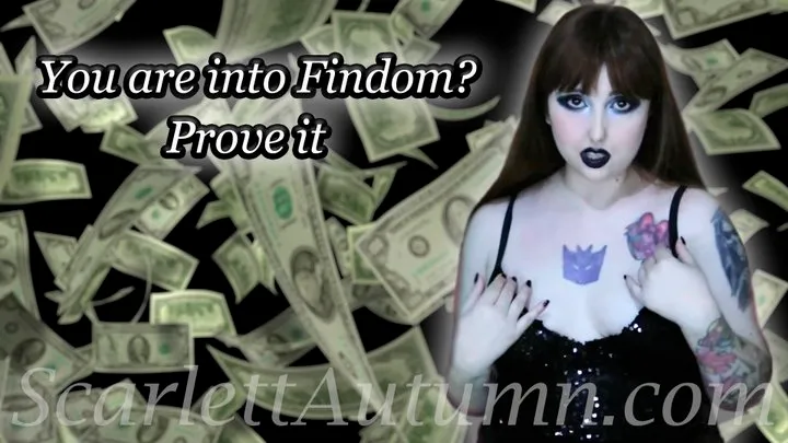 If you really are into Findom prove it - WMV