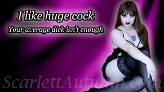 I am a Size Queen, of course your dick isn't enough - MP4