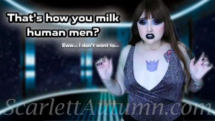 Alien on milking duty has to give you a Handjob - WMV