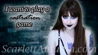 I want to play a Castration game