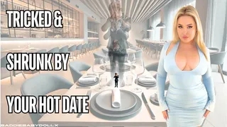 Giantess Ass Crush - Tricked and shrunk by your hot date