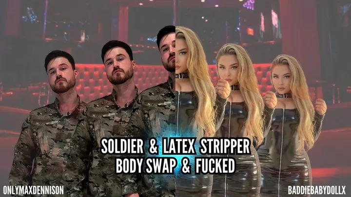 Soldier & Stripper Body Swap & Fucked