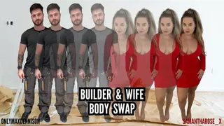 Builder & Housewife Bodyswap and Fucked