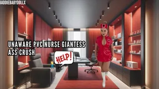 Unaware Giantess Nurse Ass Crush