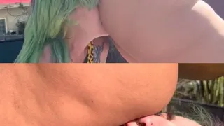 Crushed by giantess ass