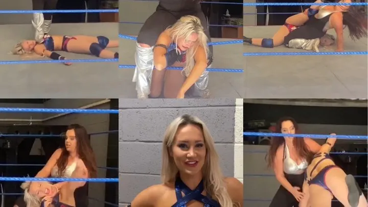 Hard hitting female pro wrestling