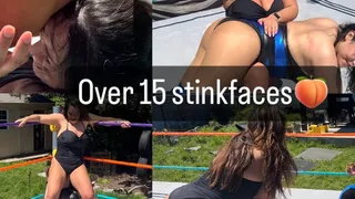 Ass humiliation, wedgies, spanking and stink faces