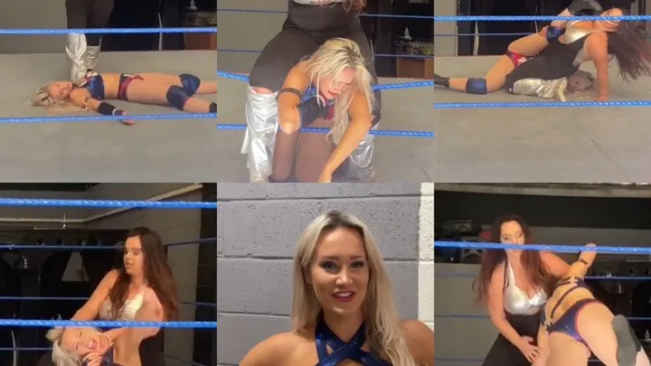 hard hitting female wrestling