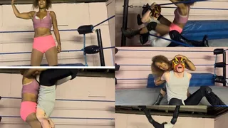 Skinny jobber gets dropped on his head over 10 times