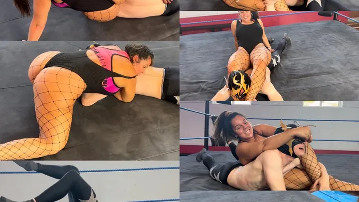 mixed wrestling, submissions, scissor holds