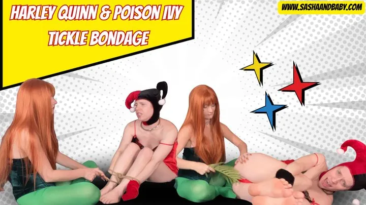 Harley Quinn & Poison Ivy Tickling & Bondage