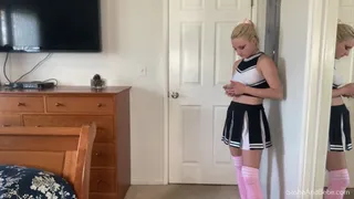 Angry Cheerleader Starts Wedgie Fight